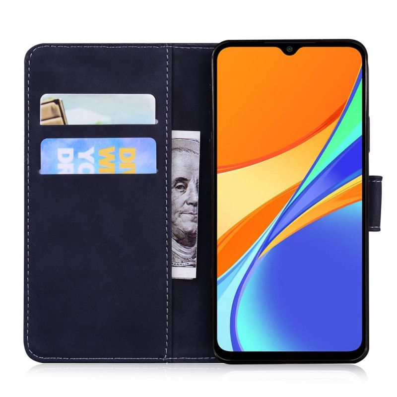 Housse Xiaomi Redmi 9c Empreinte Face De Tigre