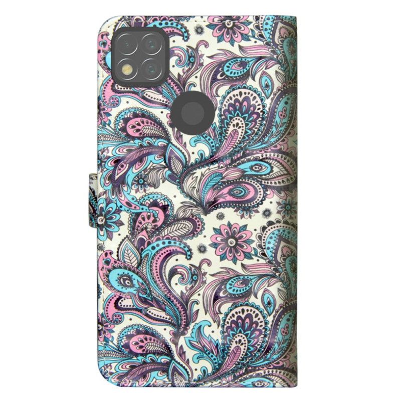 Housse Xiaomi Redmi 9c Fleurs Motifs