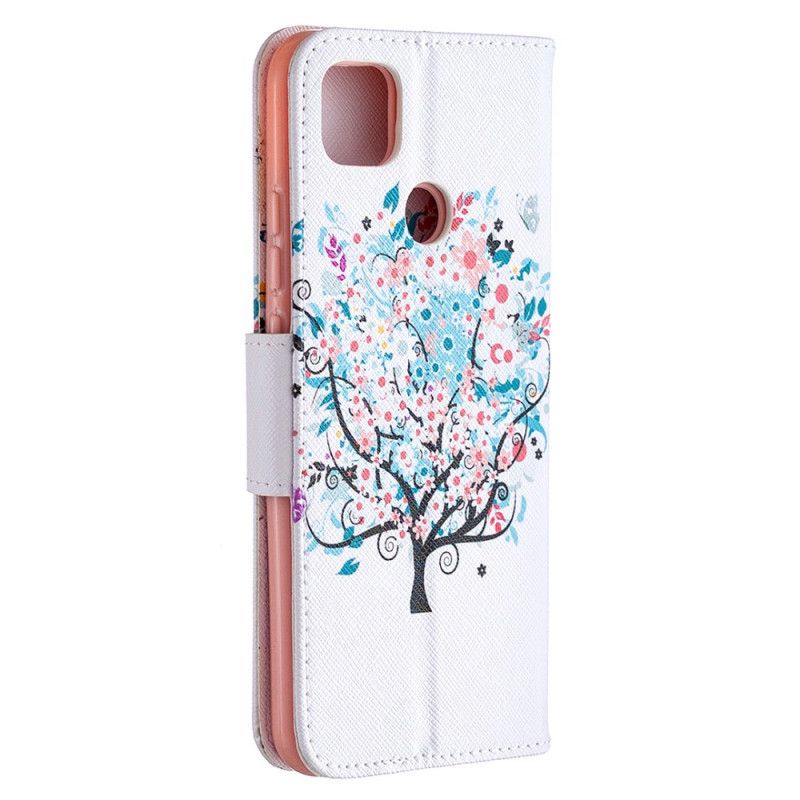 Housse Xiaomi Redmi 9c Flowered Tree