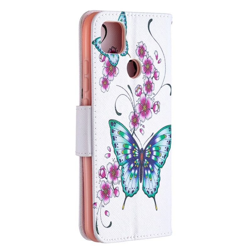 Housse Xiaomi Redmi 9c Incroyables Papillons