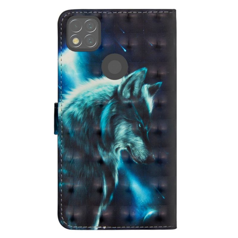 Housse Xiaomi Redmi 9c Loup Majestueux