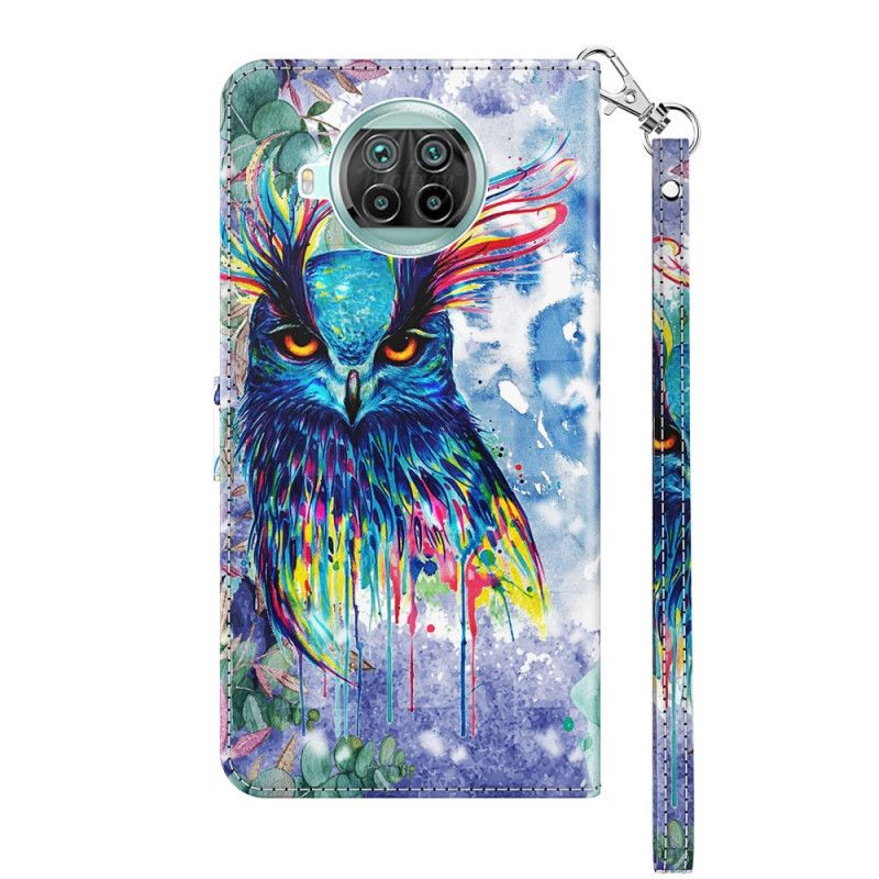 Étui Housse Xiaomi Redmi 9c Oiseau Aquarelle