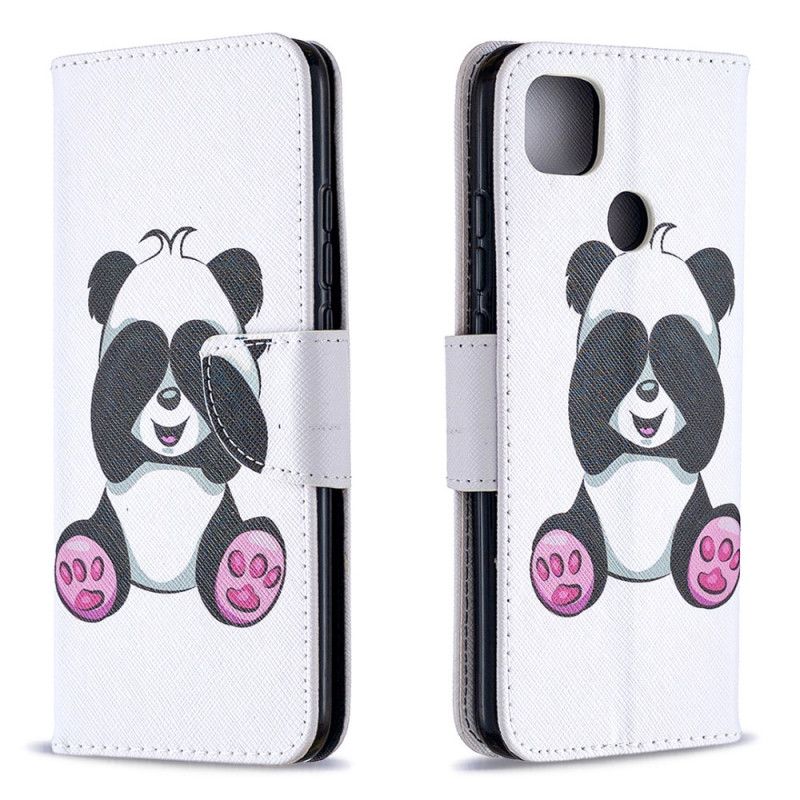 Housse Xiaomi Redmi 9c Panda Fun