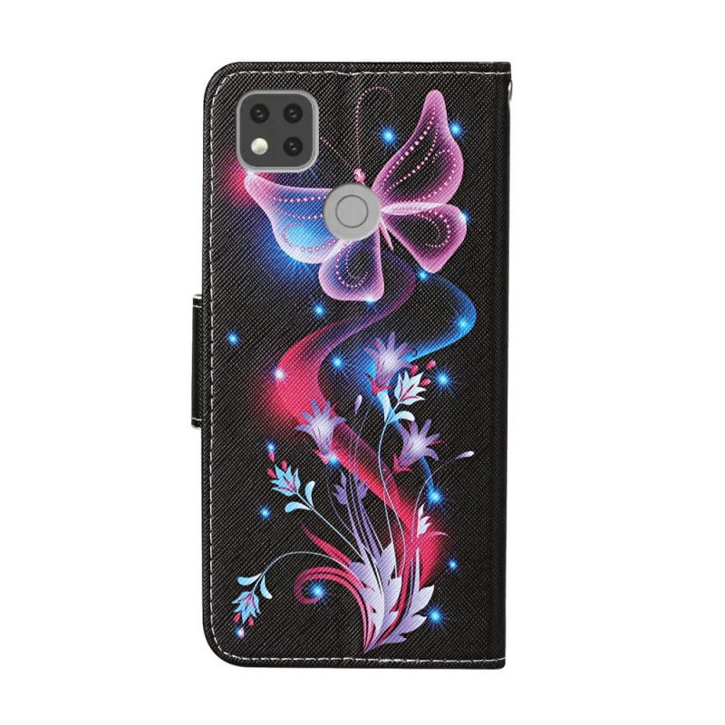 Housse Xiaomi Redmi 9c Papillons Ensorcelés