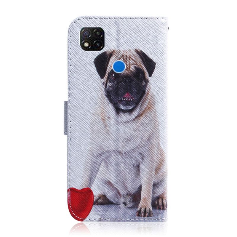 Housse Xiaomi Redmi 9c Pug Dog