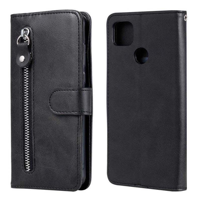 Housse Xiaomi Redmi 9c Vintage Porte-monnaie