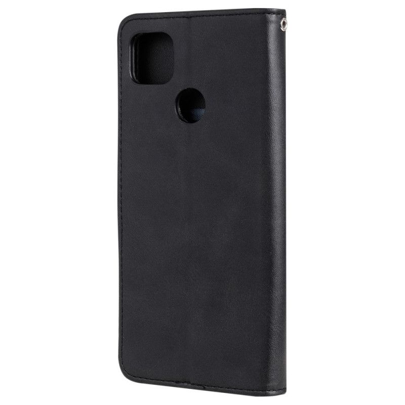 Housse Xiaomi Redmi 9c Vintage Porte-monnaie