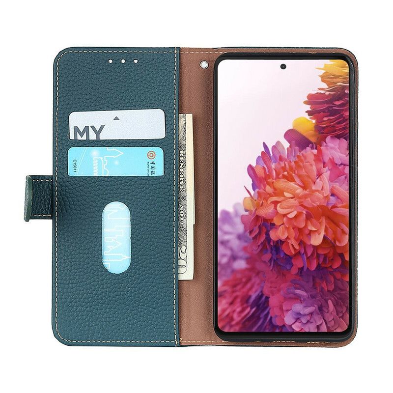 Housse Xiaomi Redmi 9T Cuir Litchi Khazneh