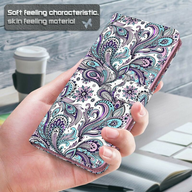 Housse Xiaomi Redmi 9T Fleurs Motifs