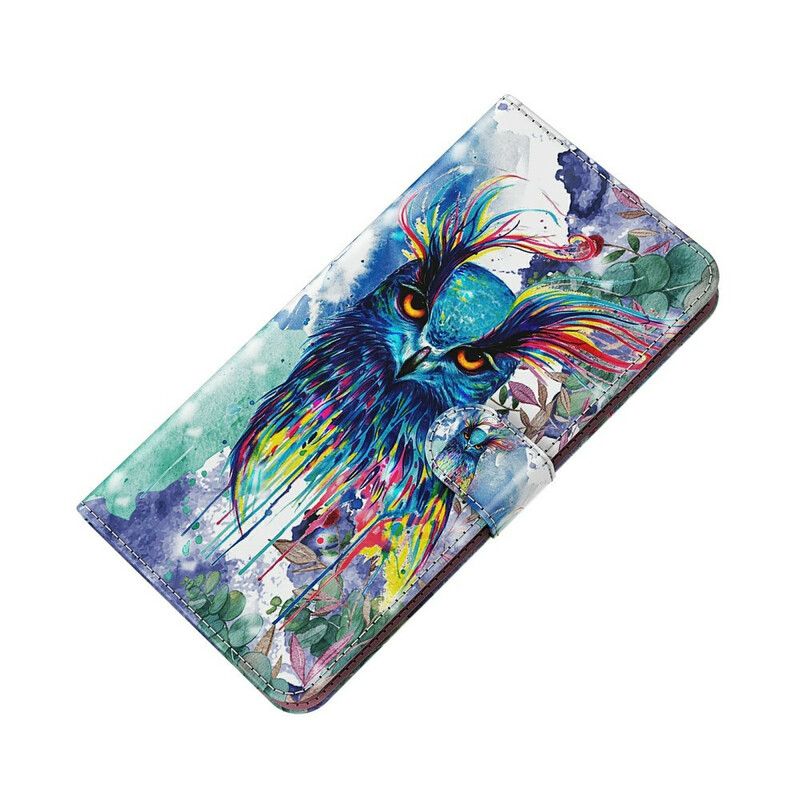 Housse Xiaomi Redmi 9T Oiseau Aquarelle