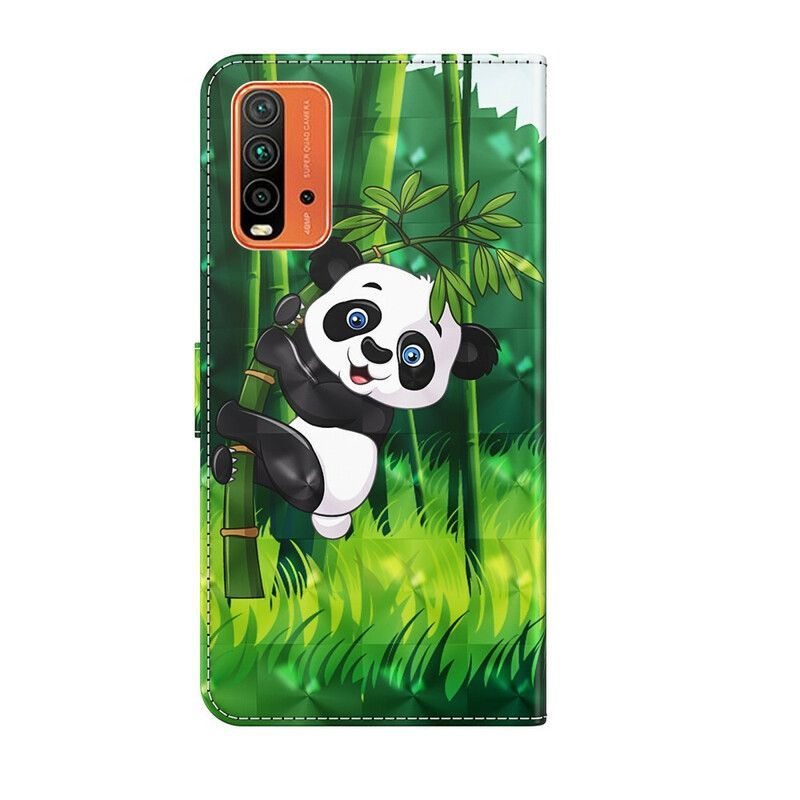 Housse Xiaomi Redmi 9T Panda Et Bambou
