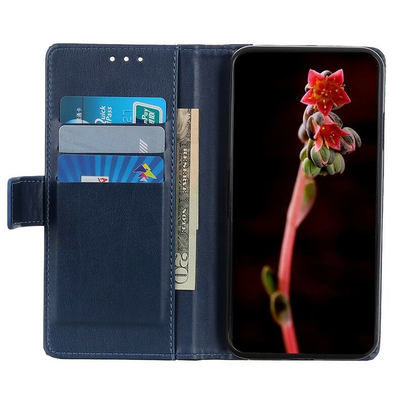 Housse Xiaomi Redmi 9T Version Cuir Fendu