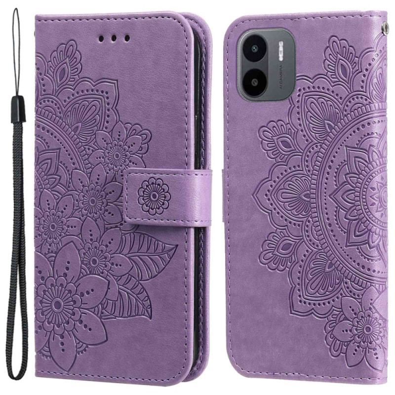 Housse Xiaomi Redmi A1 Mandala de Fleurs