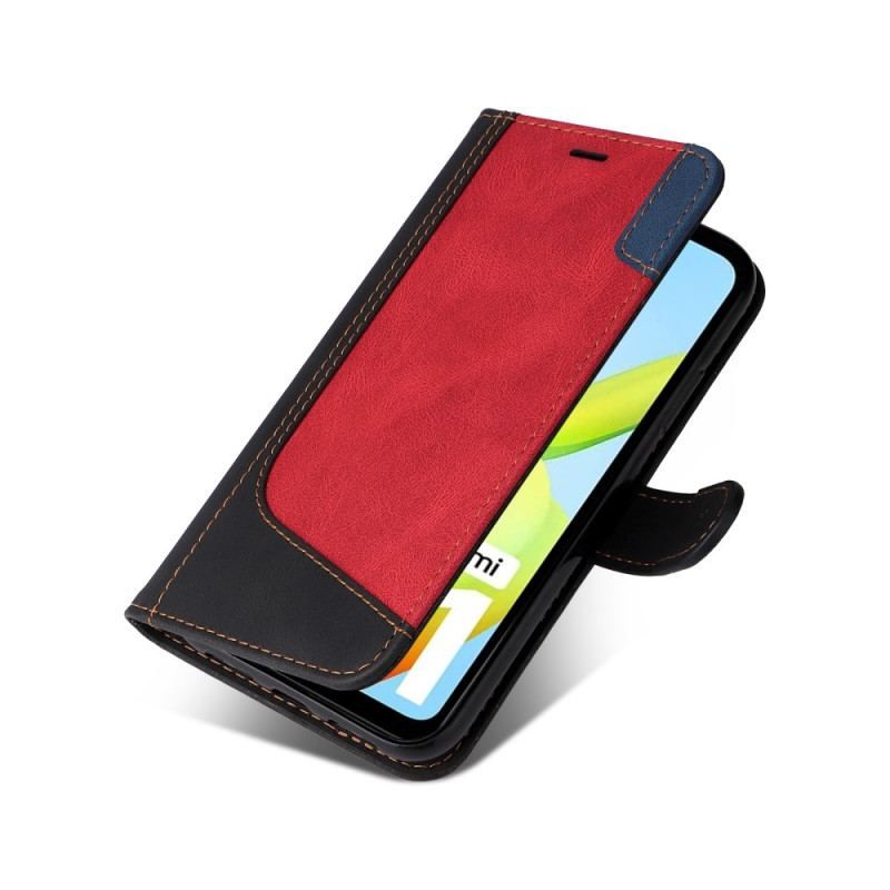 Housse Xiaomi Redmi A1 Tricolore à Lanière