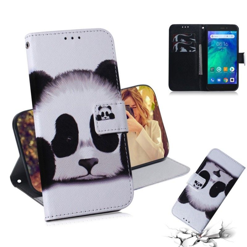 Housse Xiaomi Redmi Go Face De Panda