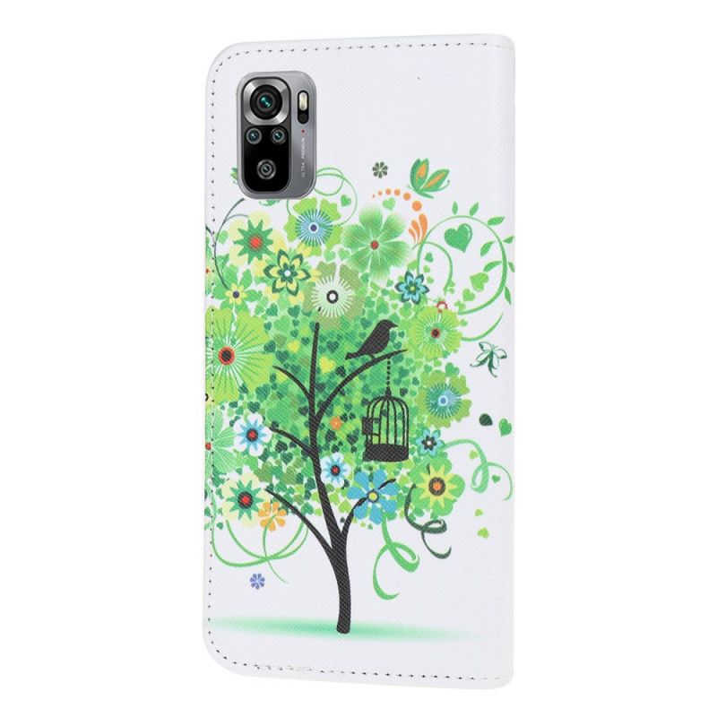 Housse Xiaomi Redmi Note 10 / Note 10s Arbre Vert