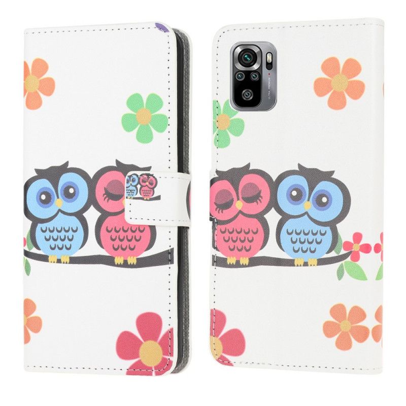 Housse Xiaomi Redmi Note 10 / Note 10s Couple De Hiboux