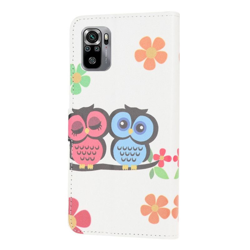 Housse Xiaomi Redmi Note 10 / Note 10s Couple De Hiboux