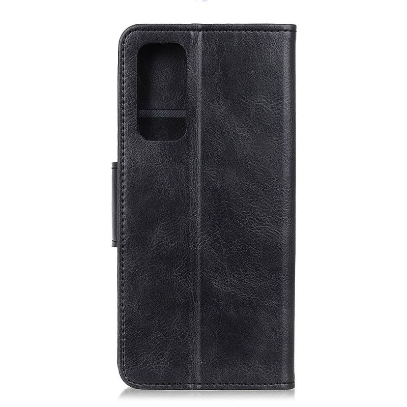 Housse Xiaomi Redmi Note 10 / Note 10s Effet Cuir Fermoir Réversible