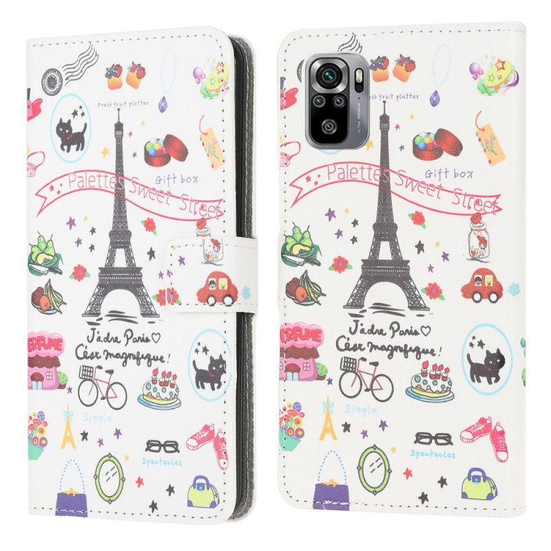 Housse Xiaomi Redmi Note 10 / Note 10s J'adore Paris
