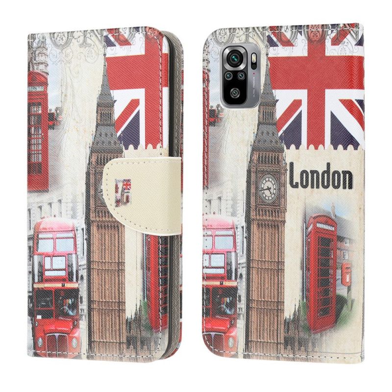 Étui Housse Xiaomi Redmi Note 10 / Note 10s London Life