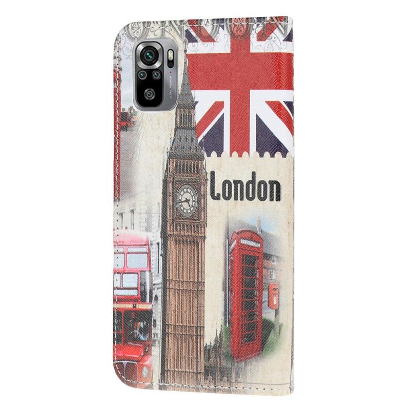 Étui Housse Xiaomi Redmi Note 10 / Note 10s London Life