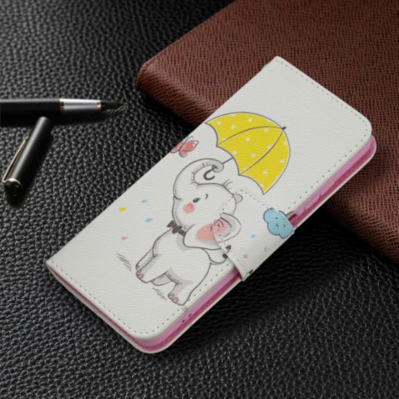 Housse Xiaomi Redmi Note 10/10S/Poco M5s Bébé Éléphant