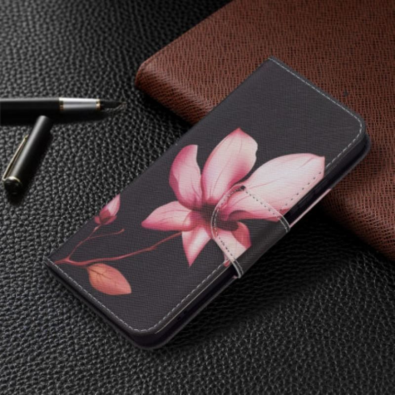 Housse Xiaomi Redmi Note 10/10S/Poco M5s Fleur Rose