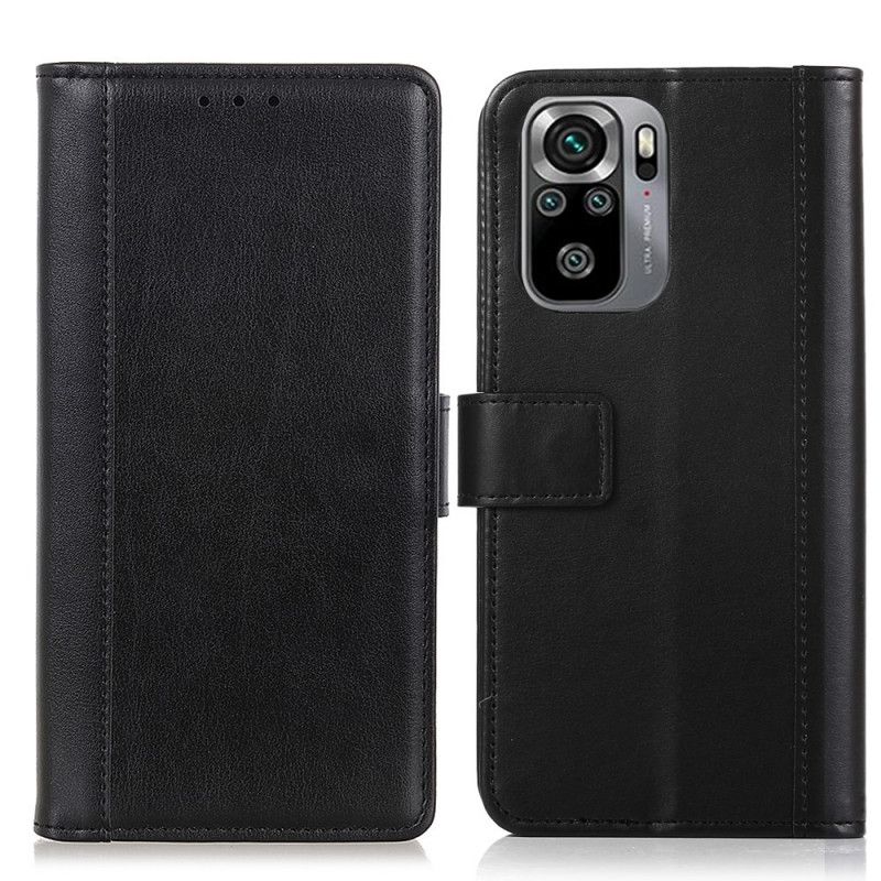 Housse Xiaomi Redmi Note 10 / Note 10s Style Cuir Fendu