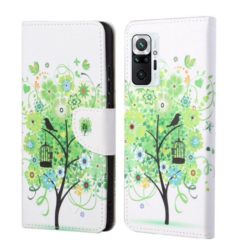 Housse Xiaomi Redmi Note 10 Pro Arbre Vert