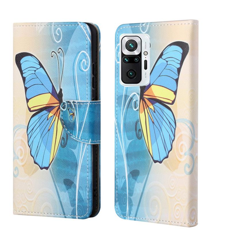 Étui Housse Xiaomi Redmi Note 10 Pro Butterflies