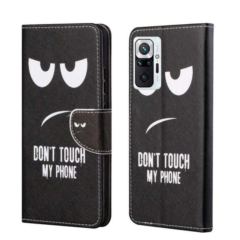 Housse Xiaomi Redmi Note 10 Pro Don't Touch My Phone
