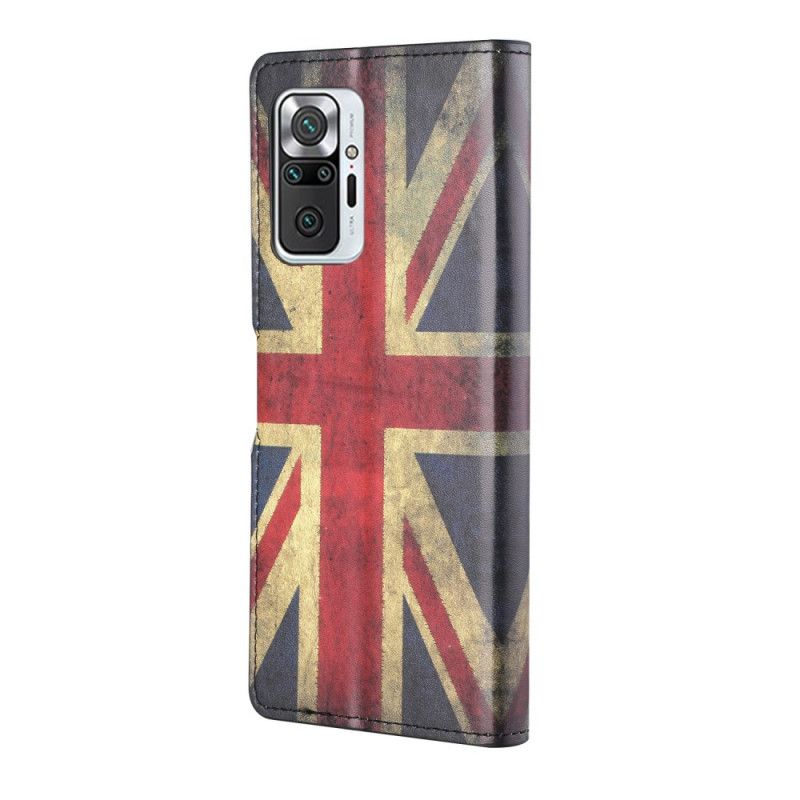 Housse Xiaomi Redmi Note 10 Pro Drapeau Angleterre