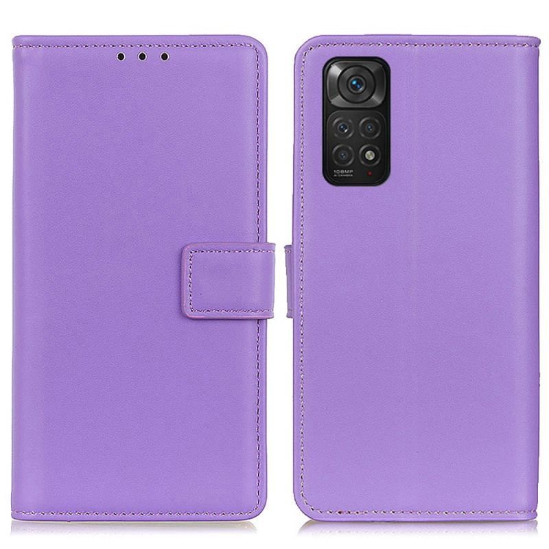 Housse Xiaomi Redmi Note 11 / 11s Simili Cuir Simple