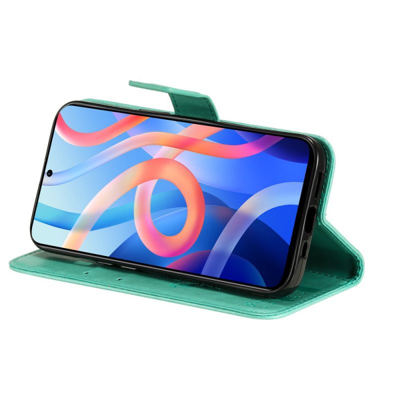 Housse Xiaomi Redmi Note 11 / Poco M4 Pro 5G Arbre Et Chat À Lanière