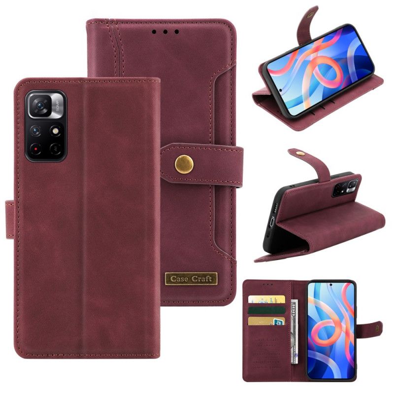 Housse Xiaomi Redmi Note 11 / Poco M4 Pro 5G Avec Sangle Case Craft