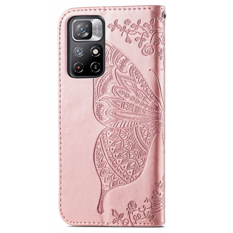 Housse Xiaomi Redmi Note 11 / Poco M4 Pro 5G Demi Papillons