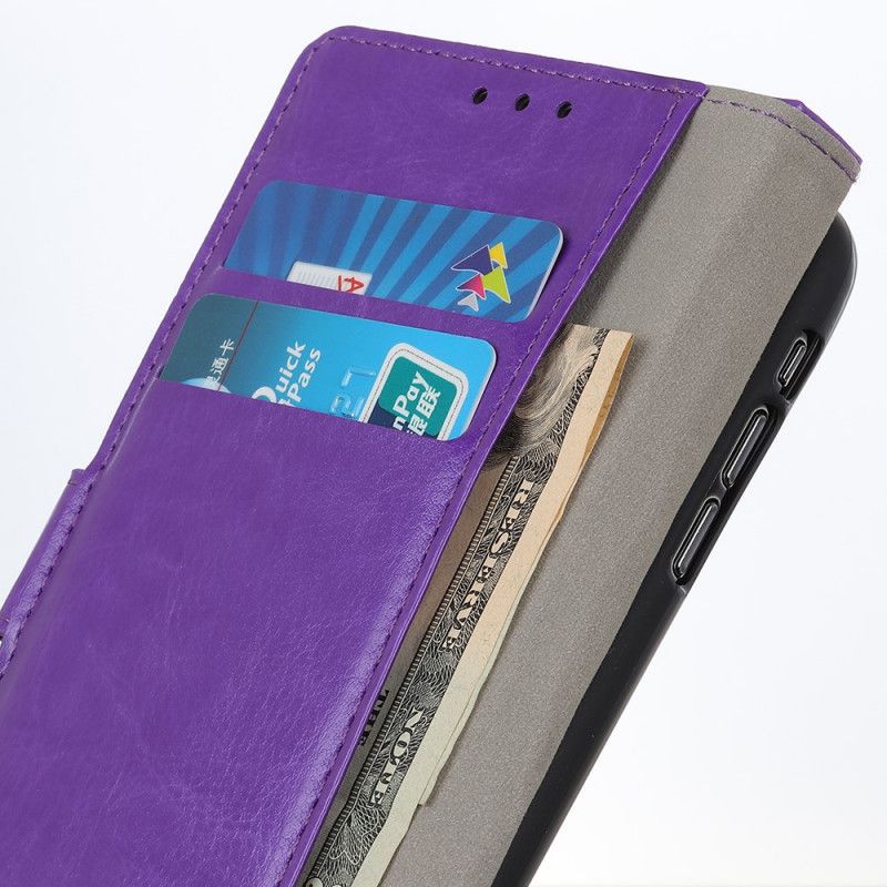Housse Xiaomi Redmi Note 11 / Poco M4 Pro 5G Effet Cuir Brillant
