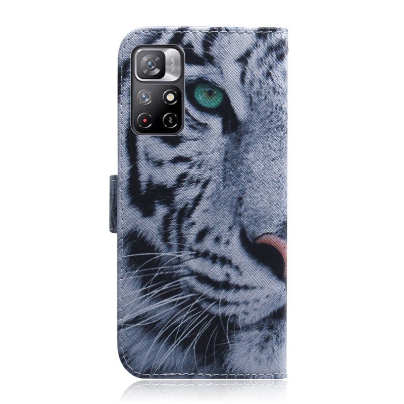 Housse Xiaomi Redmi Note 11 / Poco M4 Pro 5G Face De Tigre