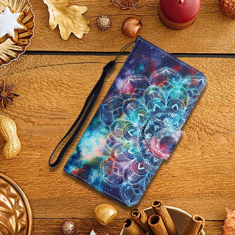 Housse Xiaomi Redmi Note 11 / Poco M4 Pro 5G Flashy Demi Mandala À Lanière