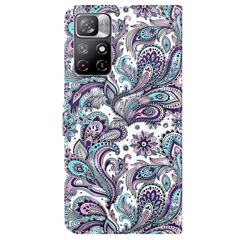 Housse Xiaomi Redmi Note 11 / Poco M4 Pro 5G Fleurs Motifs