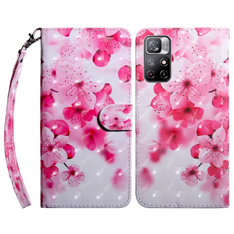 Housse Xiaomi Redmi Note 11 / Poco M4 Pro 5G Fleurs Roses