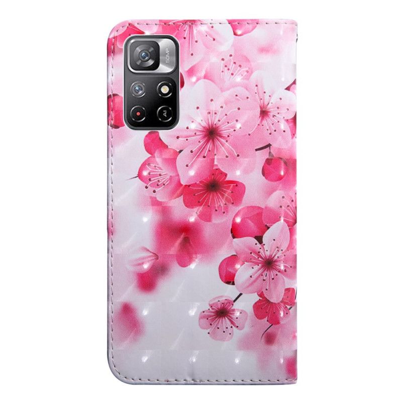 Housse Xiaomi Redmi Note 11 / Poco M4 Pro 5G Fleurs Roses