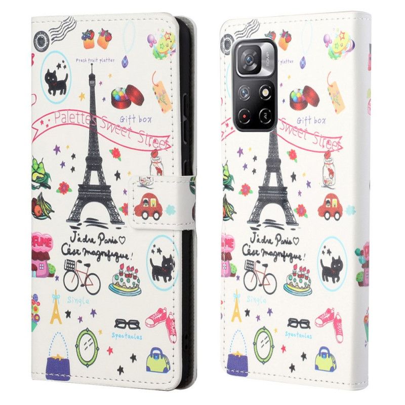 Housse Xiaomi Redmi Note 11 / Poco M4 Pro 5G J'adore Paris