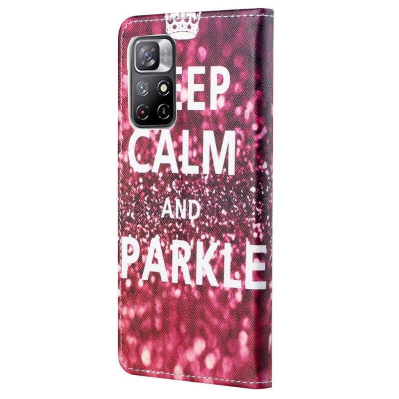 Housse Xiaomi Redmi Note 11 / Poco M4 Pro 5G Keep Calm And Sparkle