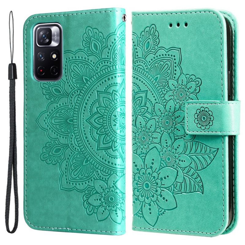 Housse Xiaomi Redmi Note 11 / Poco M4 Pro 5G Mandala De Fleurs