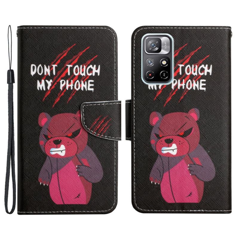 Housse Xiaomi Redmi Note 11 / Poco M4 Pro 5G Ours Don't Touch My Phone