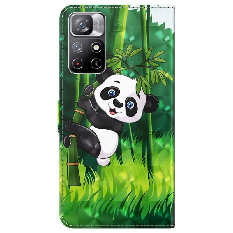 Housse Xiaomi Redmi Note 11 / Poco M4 Pro 5G Panda Et Bambou