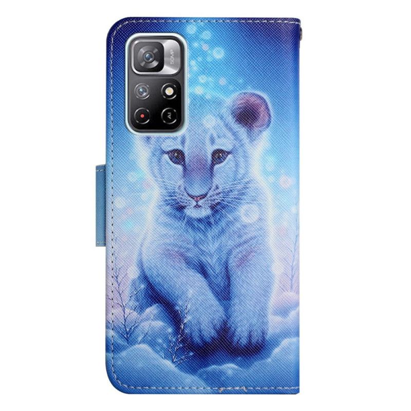 Housse Xiaomi Redmi Note 11 / Poco M4 Pro 5G Tigre Des Neiges