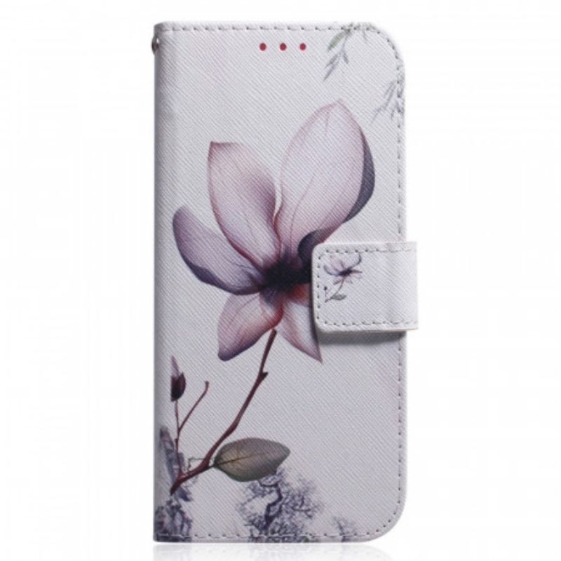 Housse Xiaomi Redmi Note 11 Pro / Note 11 Pro 5G Fleur Vieux Rose